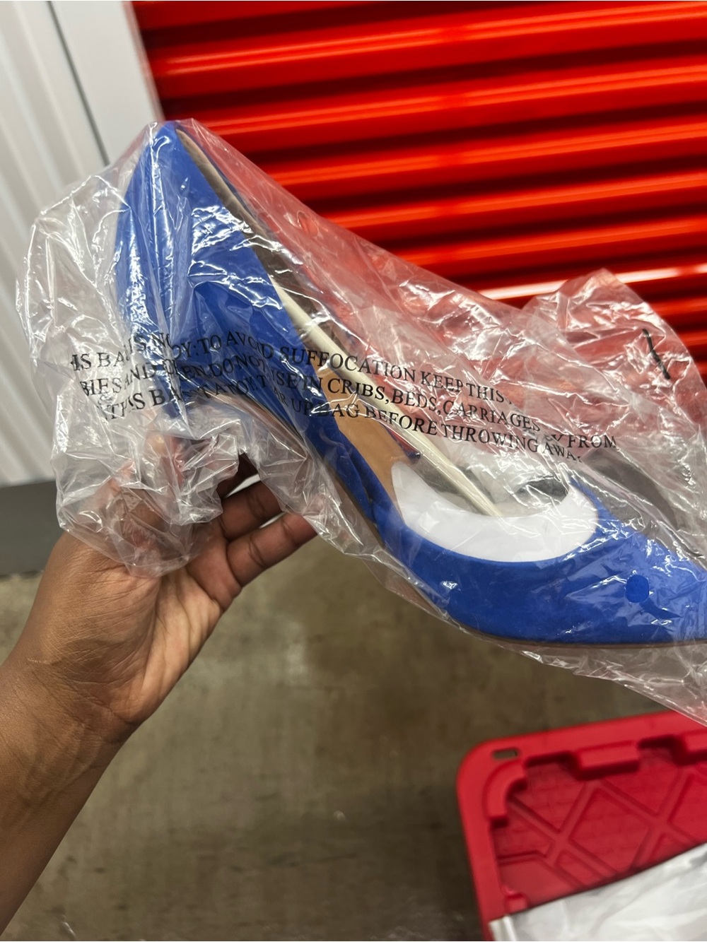 Nine West Royal Blue Pointed Toe Pump